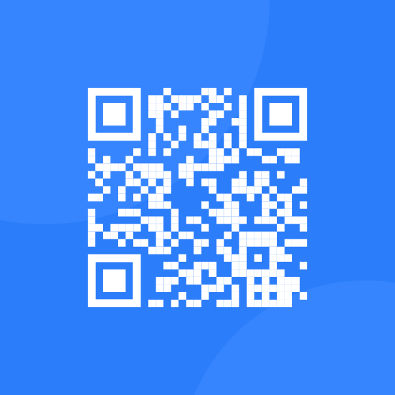 QR code linking to frontend mentor